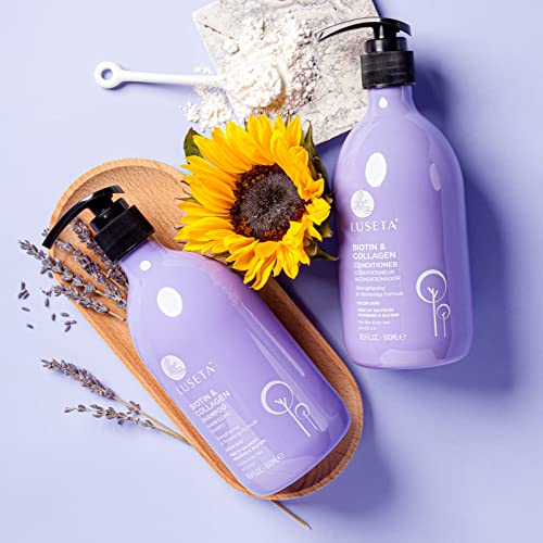 Image of Luseta Biotin Shampoo and Conditioner and Travel Kit for Hair Growth,Hair Thickening Treatment for Men and Women