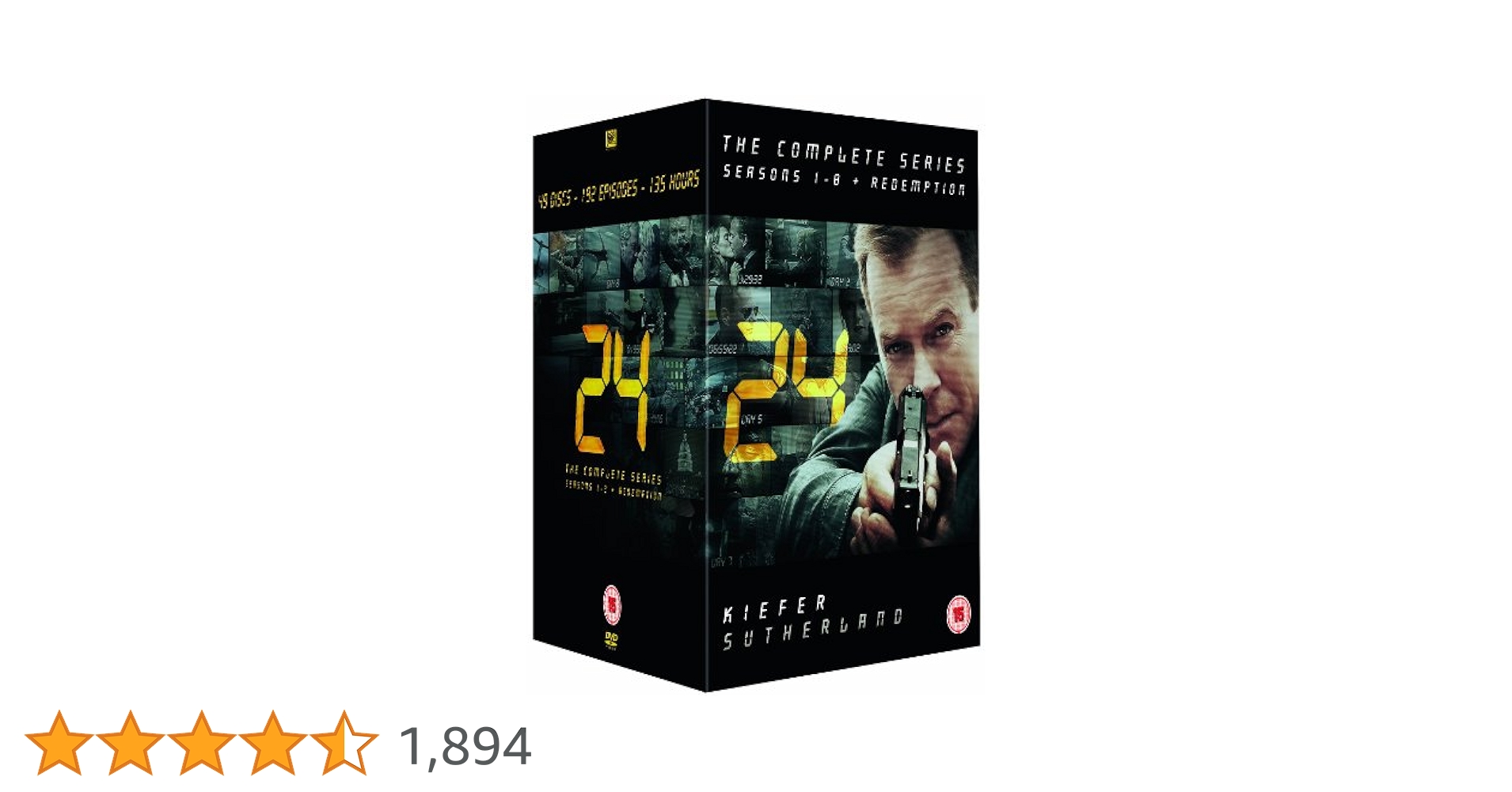 (未使用･未開封品)　24 - Complete Seasons 1-8 + Redemption [DVD] [Import] 7z28pnb 24 Complete Series Season 1-8 DVD 1,2,3,4,5,6,7,8 +