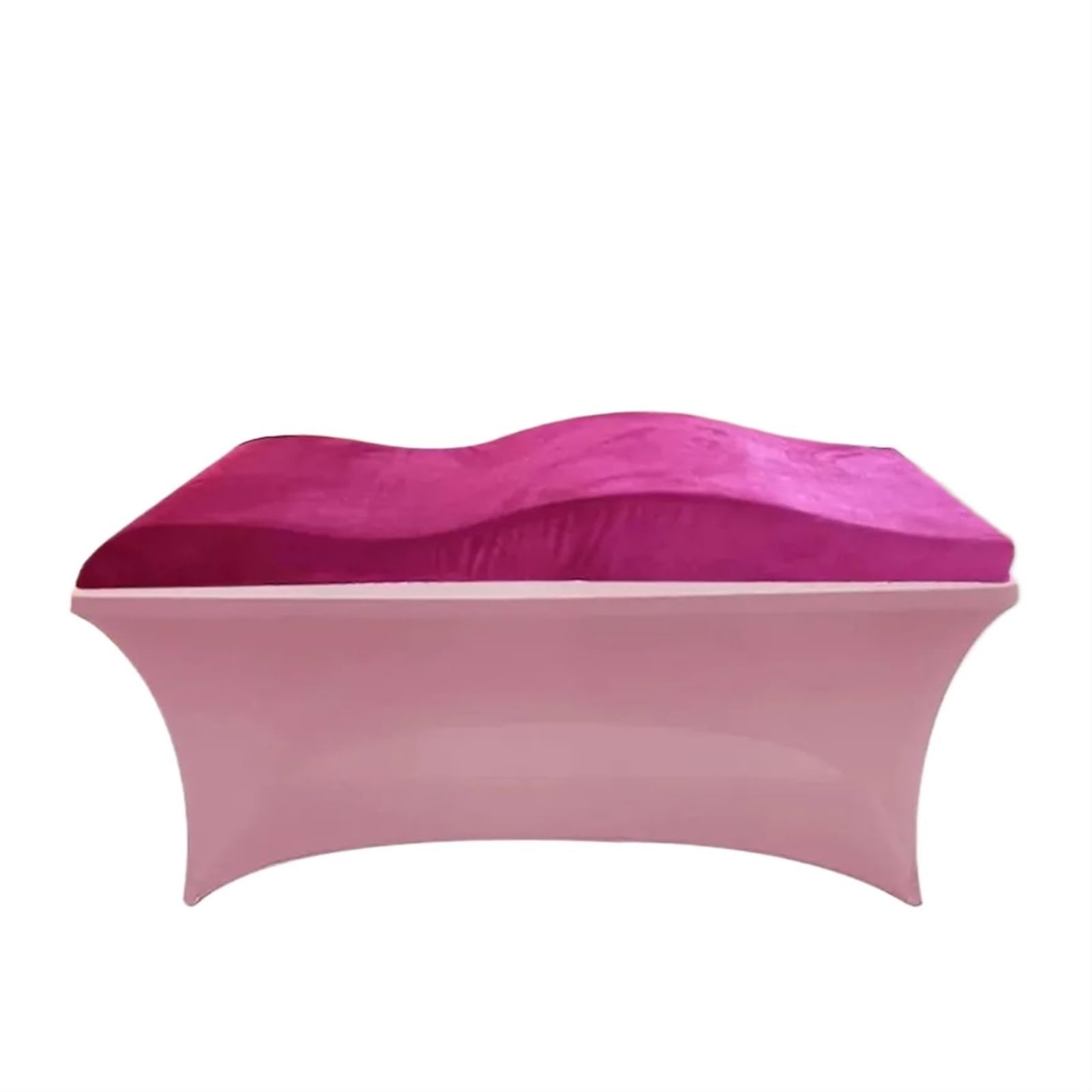 Surmatelas incurvé en mousse de forme rose : créez un cocon de bien-être