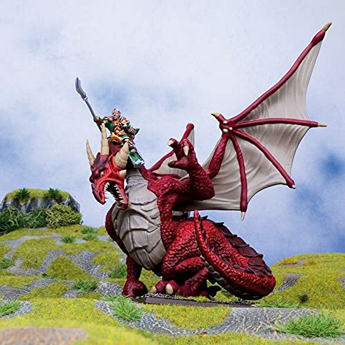 Mantic Games MGKWE103 Elf Dragon Kindred Lord Miniatura Modelo miniatura 3