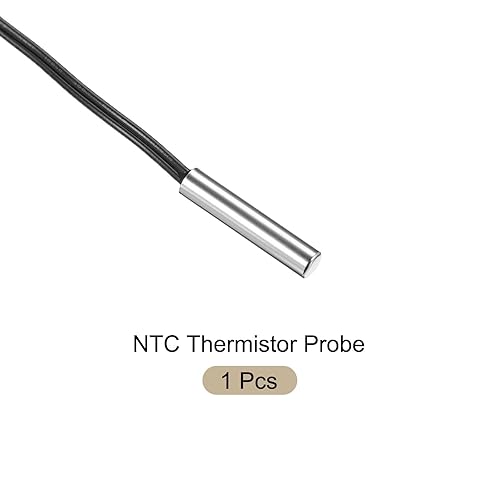 Miniatura 5 de Sonda de termistor NTC 20K 3.3ft impermeable de acero inoxidable sensor de temperatura, [para transmisor digital de temperatura]