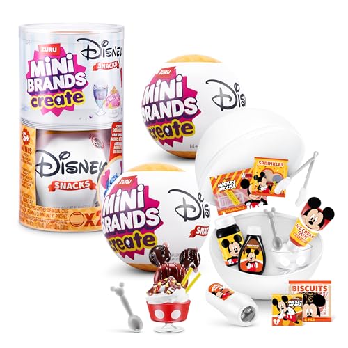 I PERSONAGGI CHE AMI: Che tu preferisca Topolino o straveda per Minnie, ogni mini-replica degli snack si ispira ai personaggi Disney più iconici, diventando così l’aggiunta perfetta per la tua collezione Mini Brands.