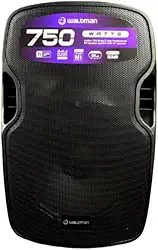 Caixa Amplificada Ativa Waldman RC-750X 15'' 750W
