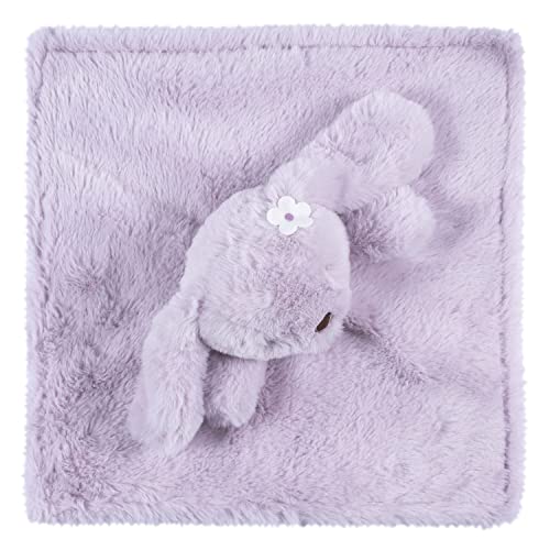 Image of Gerber Baby Plush Lovey Security Blanket, Solid Bunny, One Size