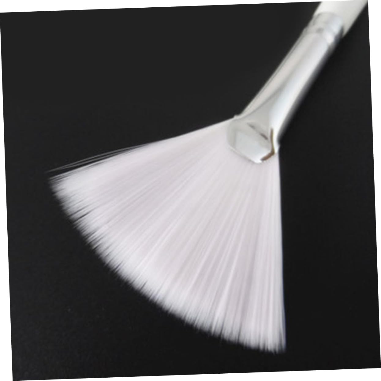 TOVINANNA Professional Skin Care Mask Diy Brush Fan Shape Long Wooden Handle for Mask Application