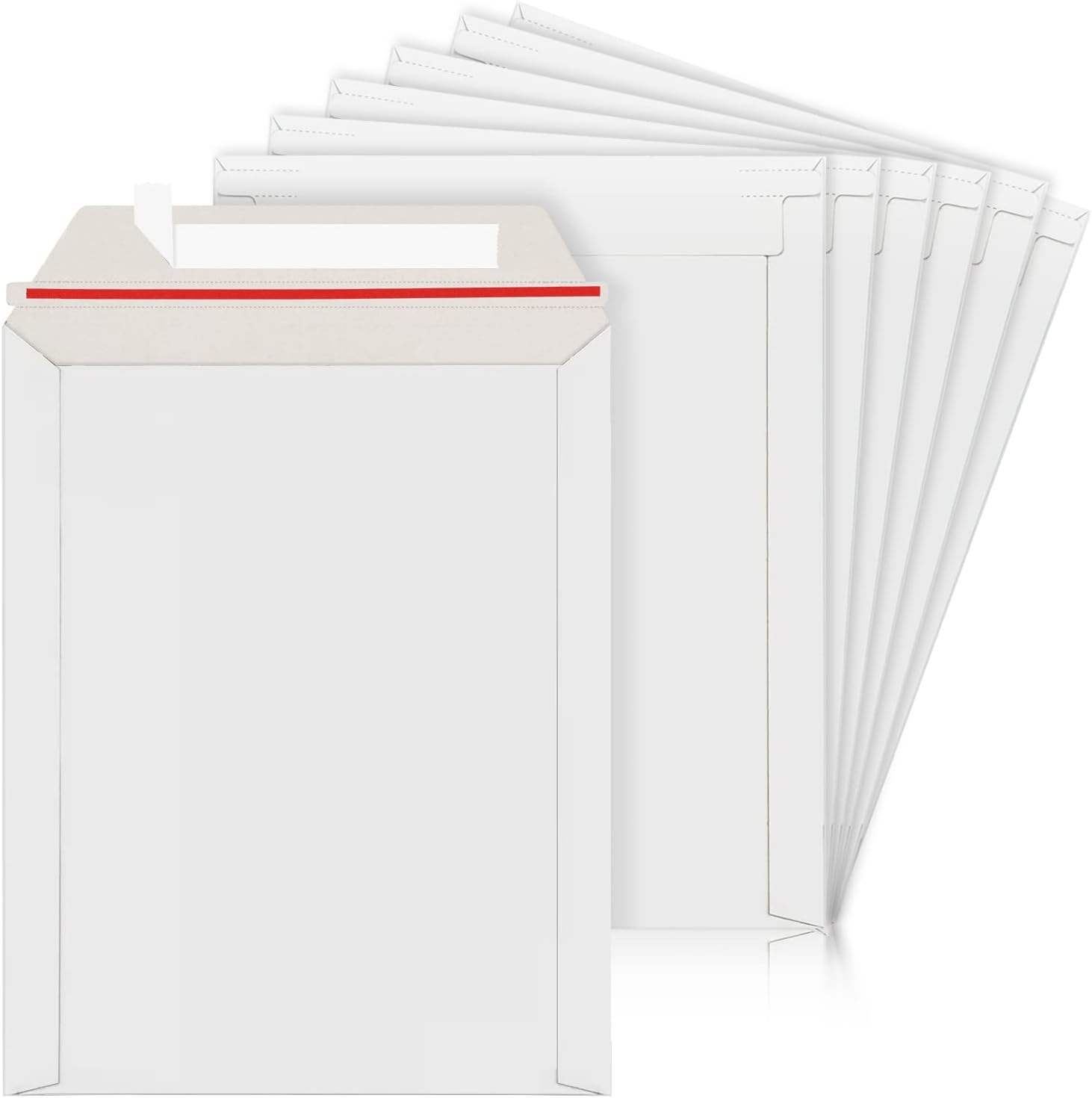 Mukawa Rigid Mailer Self Seal Photo Document Mailers, Stay