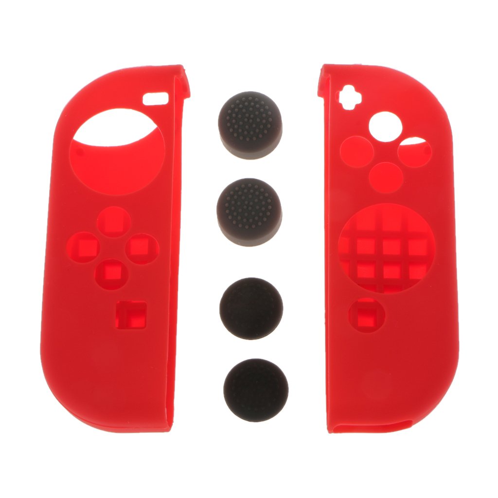 MagiDeal Anti-Slip Switch Case Cover Travel Case With Buttons FOR Nintendo Switch Joy-Con Controller Red (B07314YH45) Amazon Price History, Amazon Price Tracker