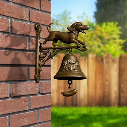 Sonnette de porte teckel pour magasin et maison décorative - 7