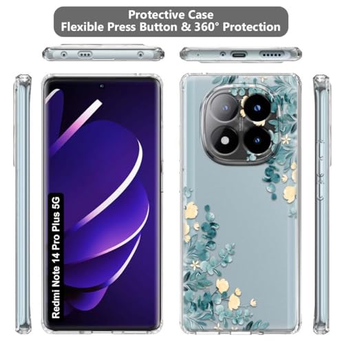 Image of Fashionury Designer Printed Back Cover Case For Redmi Note 14 Pro Plus 5G - D0153