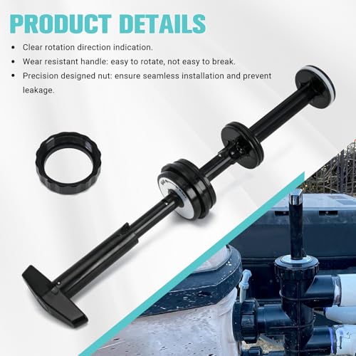 Image of SPX0410BA Handle and Piston Assembly Replacement, 2 Inch Backwash Slide Valve Compatible with Hayward SP0410X Series and SP0740DE