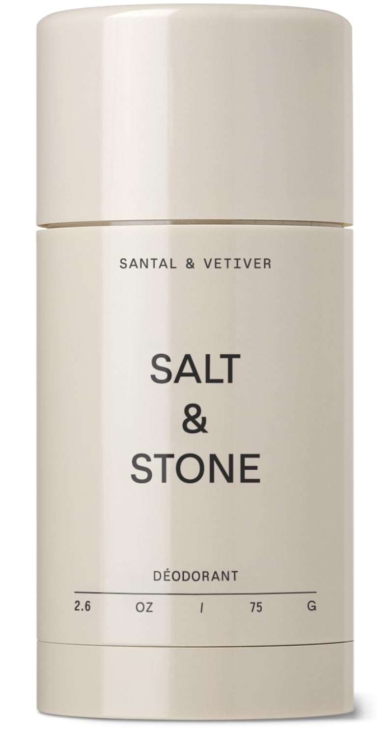 SALT & STONE Sensitive Skin Natural Deodorant Gel for Women & Men | Aluminum Free & Baking Soda Free For Sensitive Skin | Free From Parabens, Sulfates & Phthalates (75 g)