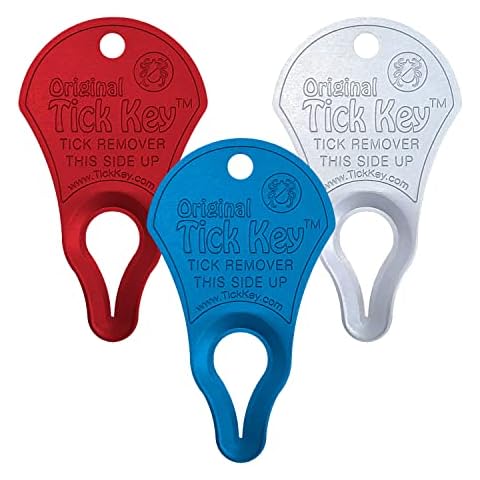 The Original Tick Key -Tick Removal Device - Portable, Safe and Highly Effective Tick Removal Tool - 3 Pack (USA) Cover