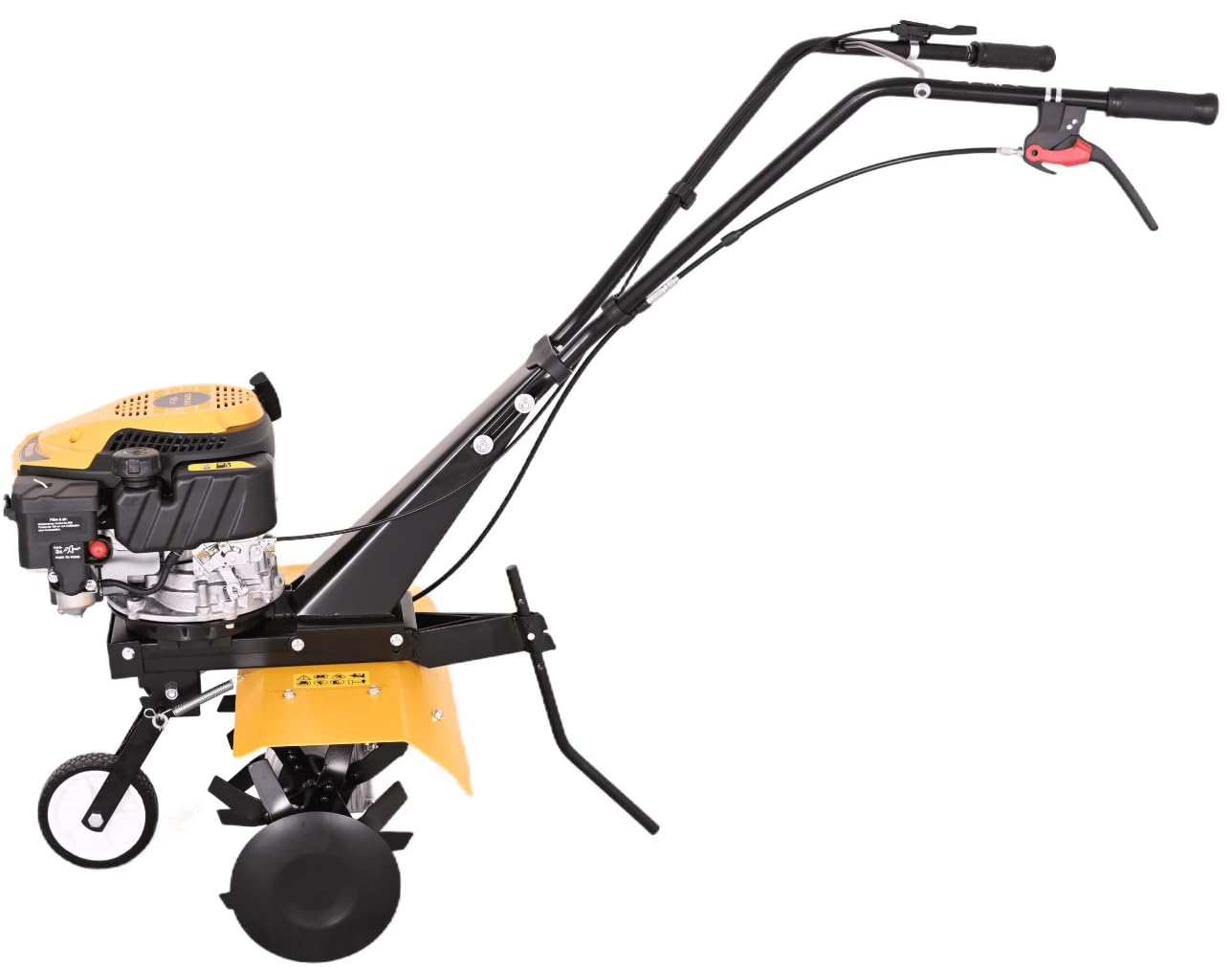 Nemura Motobineuse Thermique 161cm3 - Largeur de Travail 56 cm - Performante, Légère et Maniable - Moteur 4 Temps - Marche Avant Simple - Qualité Professionnelle - Marque Française