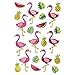 Sticker | Aufkleber | Abziehbilder | Stickerbögen mit diversen Motiven | Bogengröße 15 x 10 cm (Flamingos)