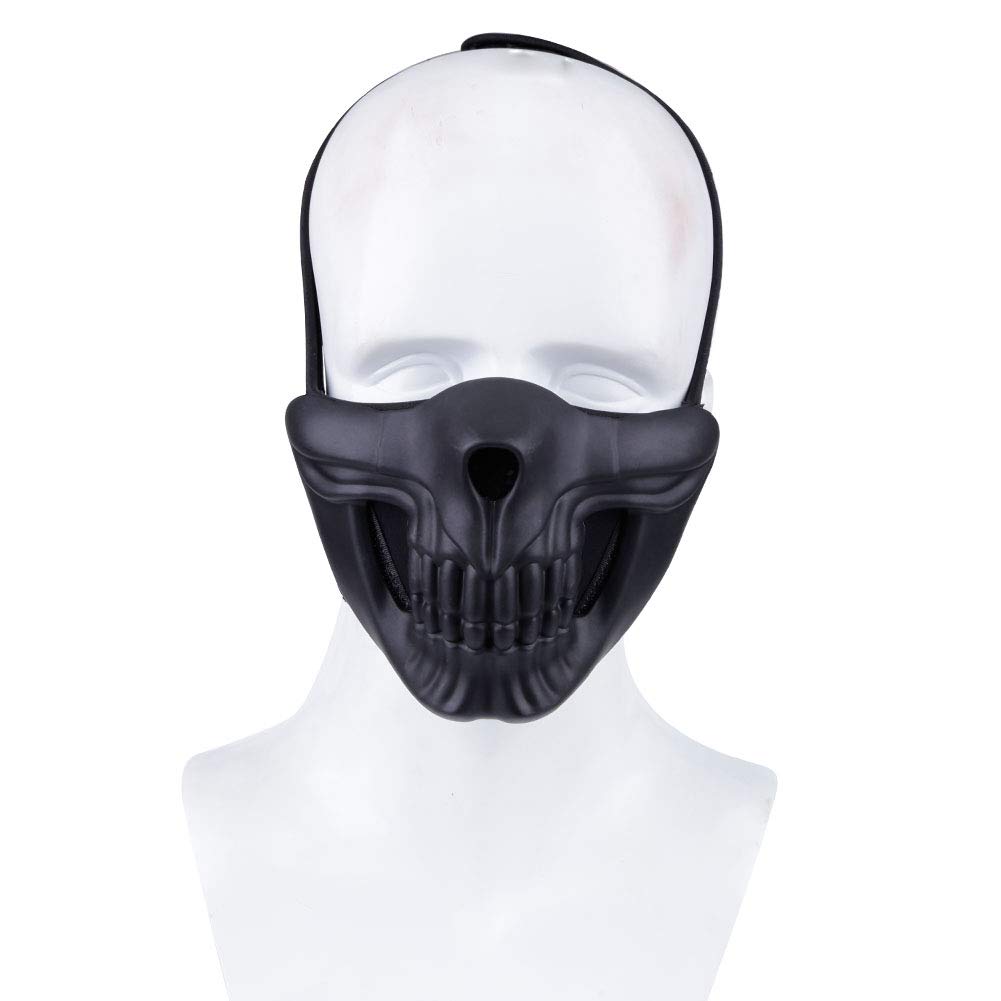 Tactique Airsoft Paintball Masque Camouflage Halloween Party Cosplay Demi Masque