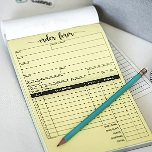 321Done-2-Part-Carbonless-Order-Form-Pad-50-Sets-55-x-85-Carbon-Copy-Purchase-Sales-Receipt-Book-Cute-Small-Size-for-Business-Invoice-Made-in-The-USA