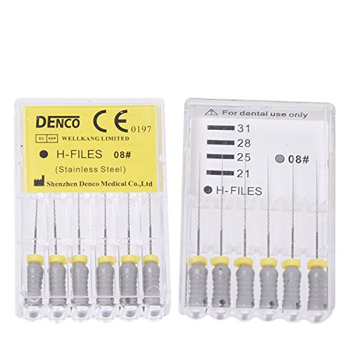 Buy Annhua® Oral Endodontic Hand Files Stainless Steel Hand Use Dental