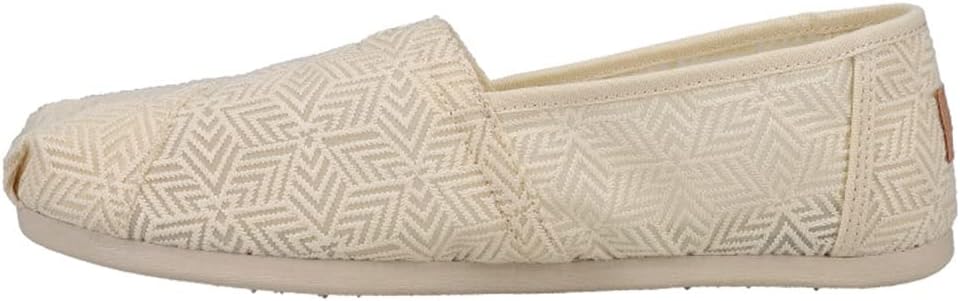TOMS Womens Alpargata Slip On Flats Casual - Beige - Size 7 B