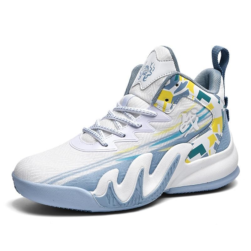 Zapatillas de baloncesto para hombre con agarre y absorción de impactos