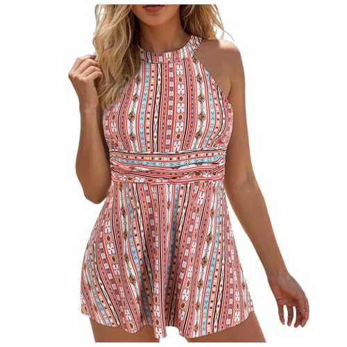 Swimwear beachwear haut de gamme : le tankini chic aux finitions dorées exclusives
