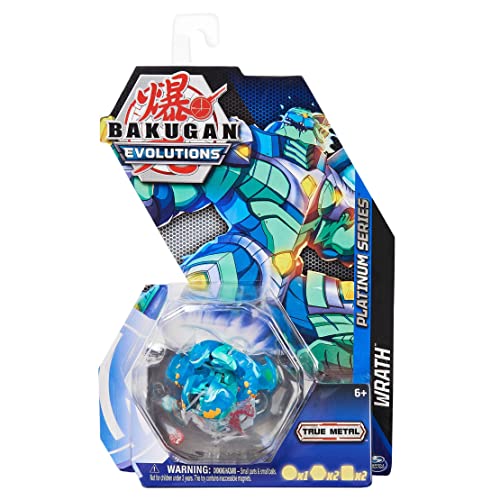 Bakugan Evolutions 2022 Platinum Series Aquos Wrath fundido a presión