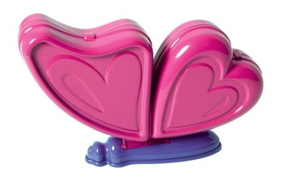 Clementoni Art & Craft, Crazy Chic - Boîte Maquillage en Forme Papillon, 6 Ans et Plus, 78236