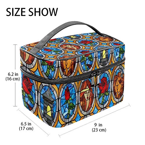 Portable Travel Makeup Cosmetic Bags Professional Toiletry Bag Organizer, Accessories Case, Tools Case - Image 3