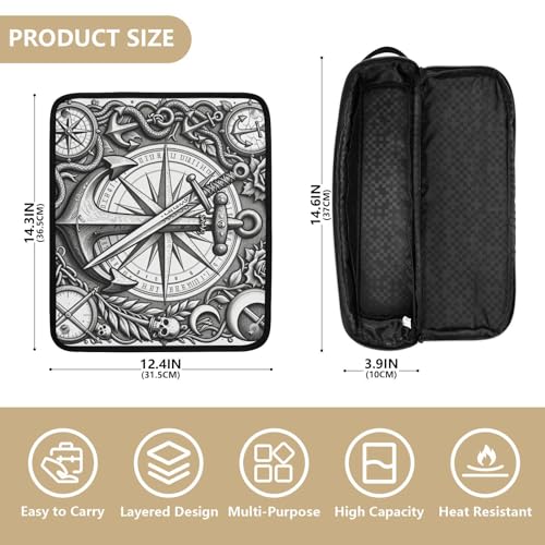 Bolsa de Viaje 2-en-1 para Planchas y Rizadores de Pelo miniatura 4