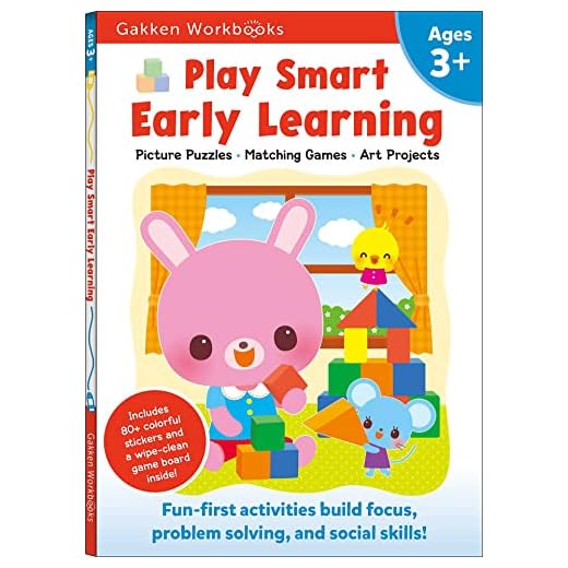 Play Smart Early Learning Age 3+: At-home Activity Workbook