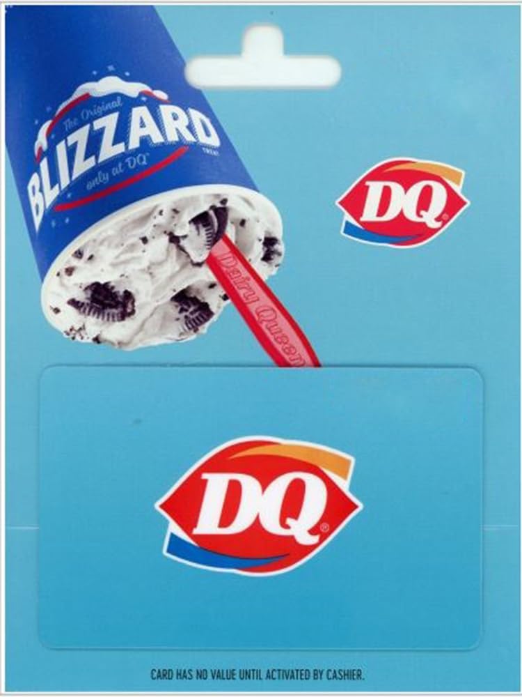 Indulge in Sweet Treats: The Ultimate Dairy Queen Gift Card Review!