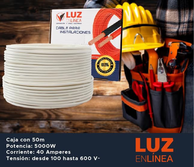 Auxilio Vial, Wireless calibre 8 cable Marca Luz en linea (2)