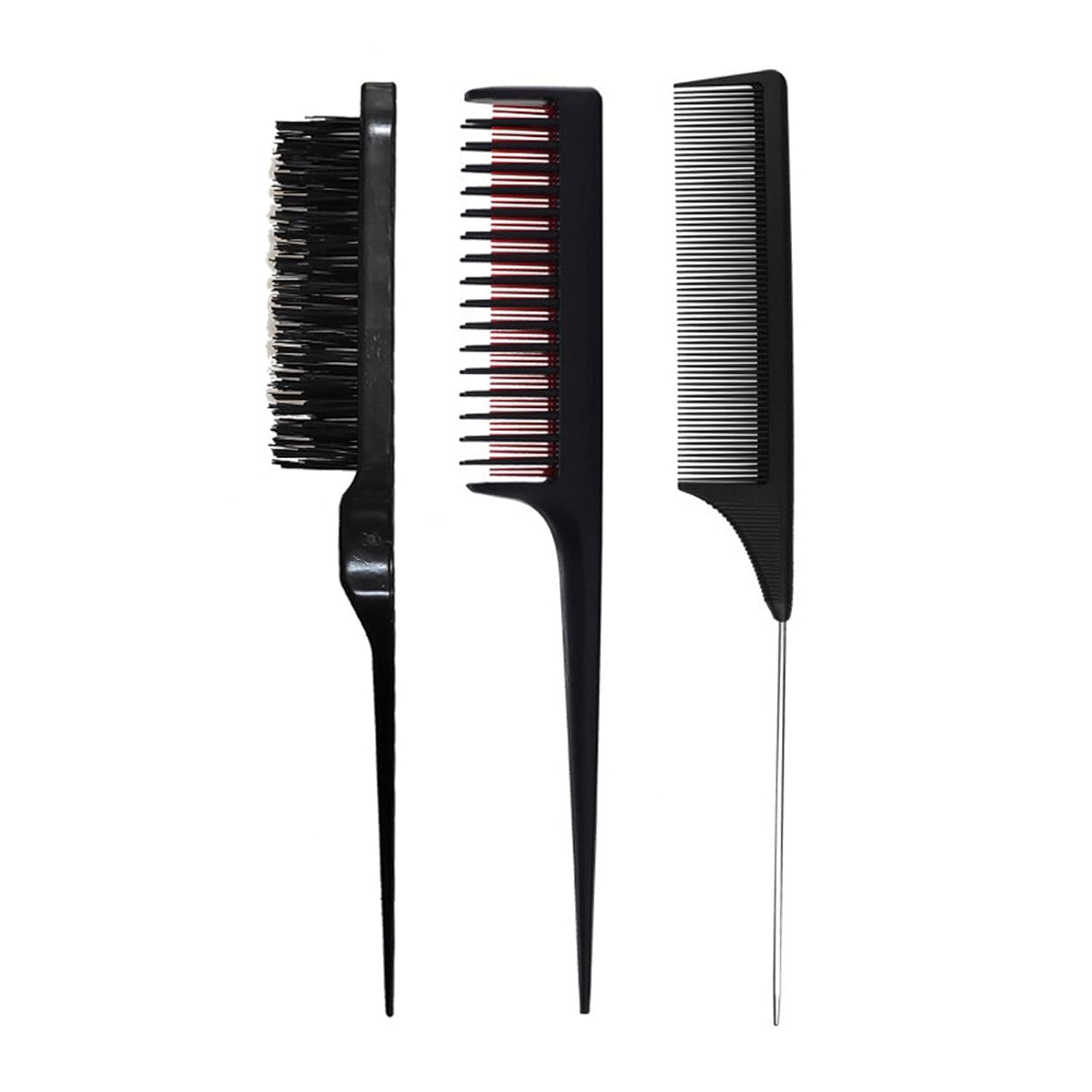 3 Pieces Hair Styling Combs Set Women Hair Brush Kit Anti