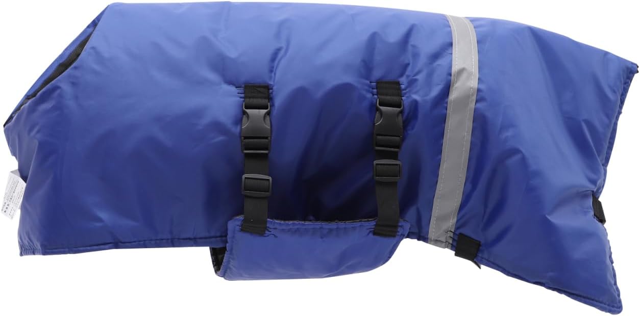 VILLCASE Calf Warm Coat Goat Blankets for Winter Cow Clothes Calf Warming Blanket Cow Warming Thickened Belly Protection Farm Animal Winter Coat, Random Style