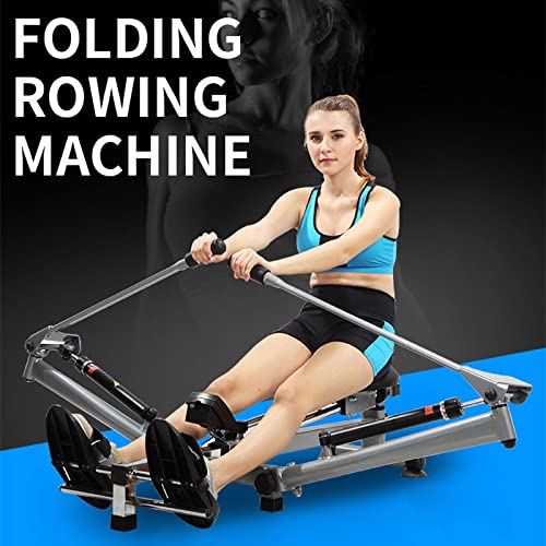 Image of Rowing Machines for Home Rowing Machine Folding Hydraulic Full Body Sports Home Simple Fitness Equipment