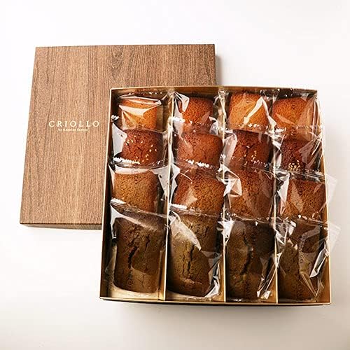 Amazon クリオロ Criollo 公式 フィナンシェ16個セット 焼き菓子 贈り物 プレゼント ギフト 取り寄せ 高級 ブランド 有名パティシエ Criollo クリオロ ケーキ菓子 デニッシュ菓子 通販