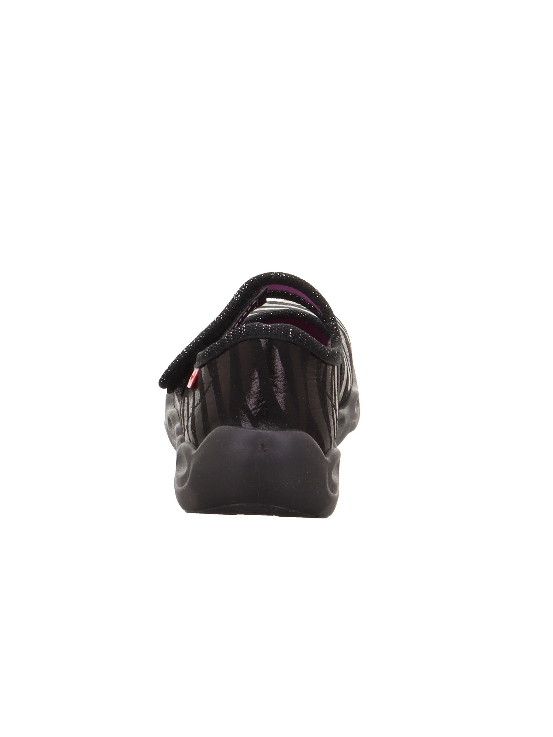 Superfit Mädchen Bubble 1-006271 Hausschuhe, Schwarz 0050, 36 EU