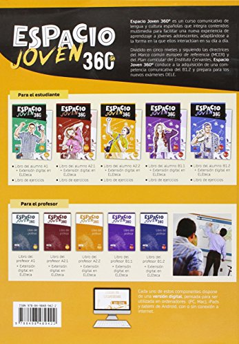 Espacio Joven 360 - Nivel A2.2 - Libro Del Alumno: Libro del Alumno con codigo de accesso al ELETeca