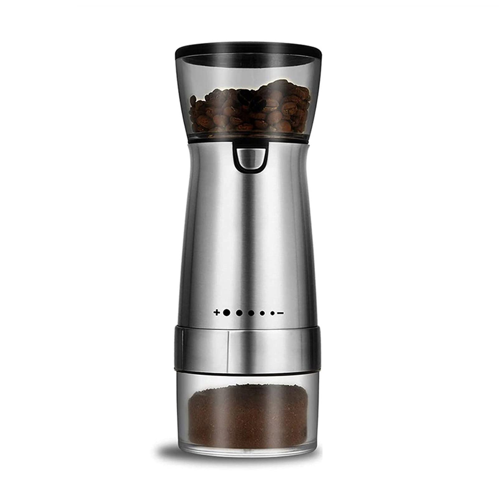 Młynek do pieprzu Młynek do pieprzu - USB akumulator młynek do kawy młynek przenośny elektryczny urządzenie do mielenia pieprzu domowe akcesoria kuchenne blender pieprzowy