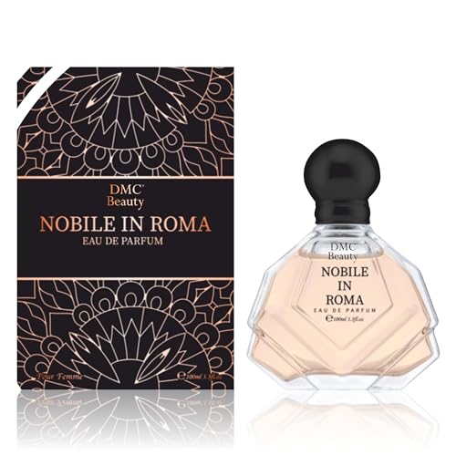 DMC Nobile in Roma Parfum pour femme, équivalent compatible et inspiré de Born in Rome, parfum pour femme, longue durée et résistant, similaire à l'original EDP 100 ml