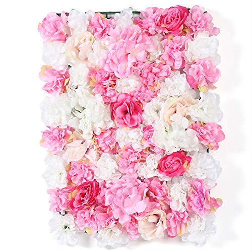 SHIOUCY 20 Stücke Künstliche Rose Blume Wand Metope Blumen Bouquet...