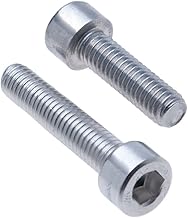 Viti a Testa Cilindrica Esagonale M8x25 10 pezzi A2 in Acciaio Inox con Esagono Incassato e Chiave a Brugola Vite Esagonale Filettatura di Fissaggio per Impieghi Gravosi Standard DIN912 (8mm x 25mm)