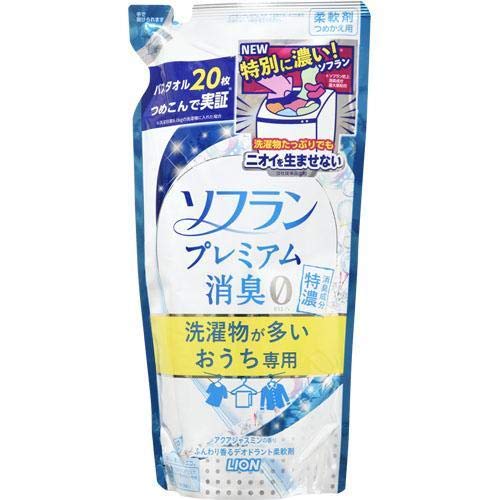 Amazon | ソフラン プレミアム消臭 洗濯物が多いおうち専用 柔軟剤 