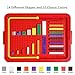 Building Bricks 1020 Pieces Set, 1000 Basic Building Blocks in 17 Fun Shapes Includes Wheels, Door, Window, Bulk Block with Storage Box, Handle and Base Plate, Compatible Block Construction Toys