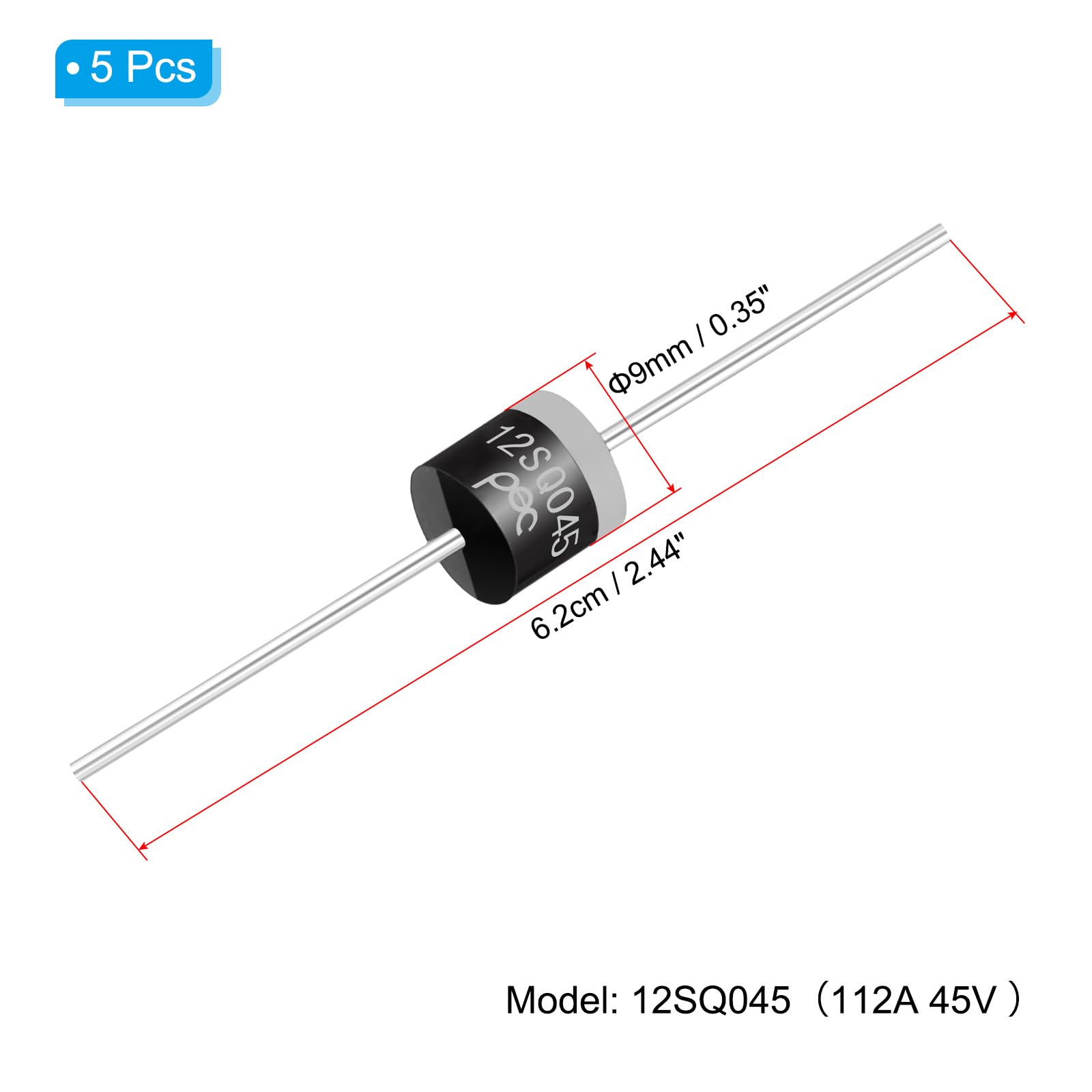 22 waarden in totaal 260 stuks SMD gelijkrichterdiode Fast Recovery