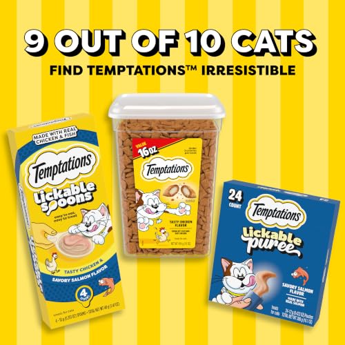 Temptations Wacky Blasts Cat Treats, Cluckin' Bacon Flavor, 3 oz, 12 Pack - image 6