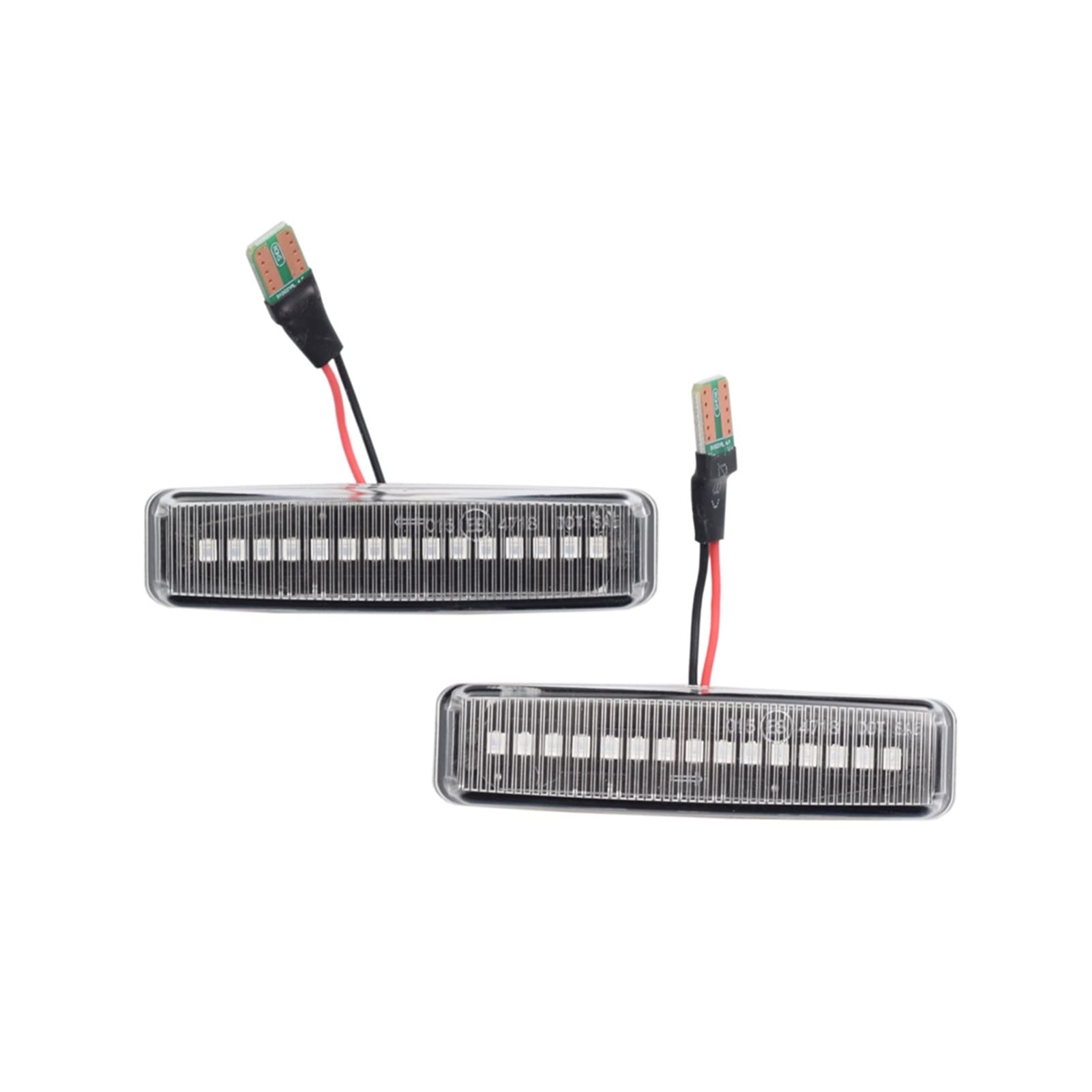 Luz secuencial E39 dynamic marker light led lateral amarillo intermitente tuning 12V 8