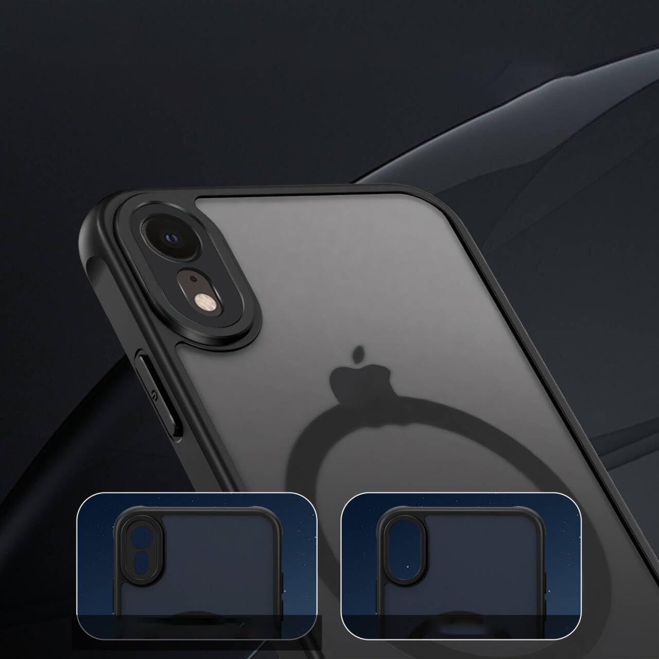 Amazon.co.jp: QAZWERT MagSafe対応 iPhoneXR 用 ケース カバー