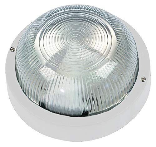 Fanton Plafoniera Tonda Bianca, Multicolore