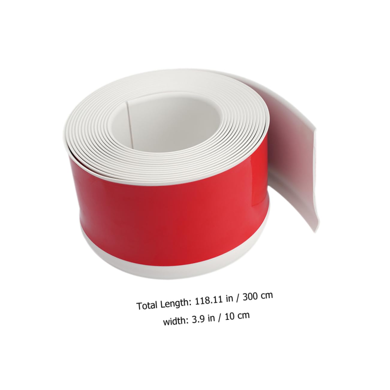 Self-Adhesive Flexible Wall Corner Trim PVC Molding Strip for Seamless Wall Edges Easy to Cut and Install for Tiles Cabinets and Corners Roll
