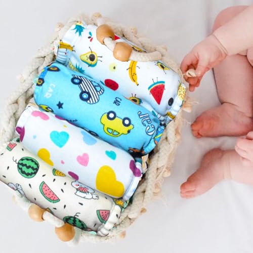 Image of VParents Padded Underwear for Babies and Toddlers with 3 Layers of Cotton Padding Potty Training Pull Up & Diaper-Free Time (1-2 years) Car